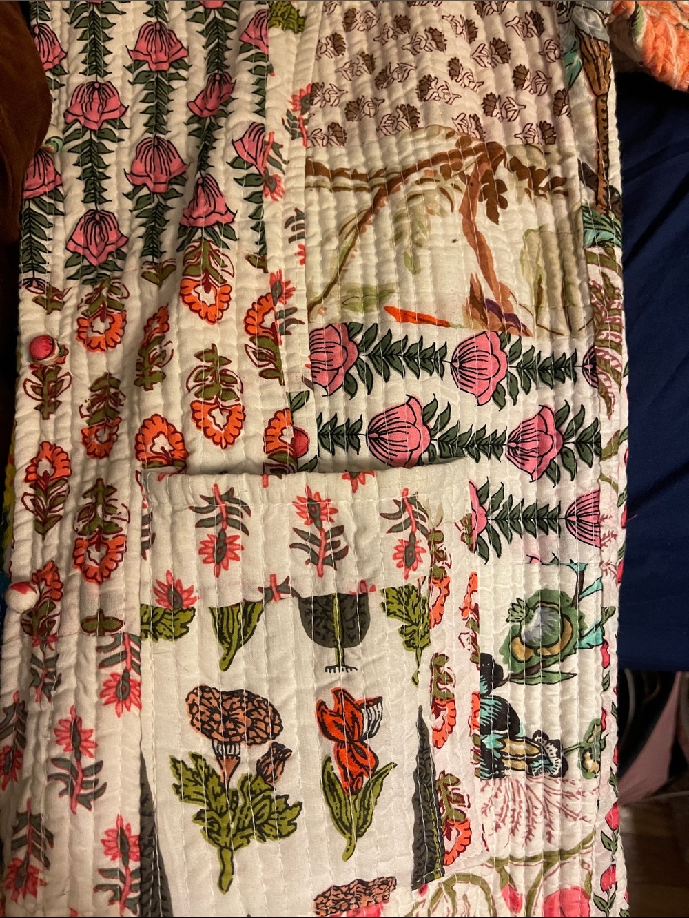Pretty, Free People reversible cotton floral jacket. - Picture 15 of 16